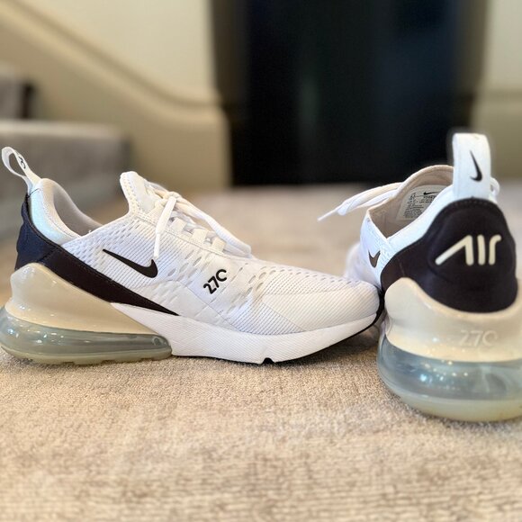 Womens Nike Air Max 270 SE White Velvet Brown Size: 38.5 - Picture 5 of 5